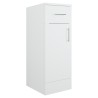 Kanazawa 300mm (w) 1 Drawer  1 Door Base Unit - White Gloss