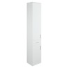 Kanazawa 300mm (w) 2 Door 1 Drawer Tall Unit - White Gloss