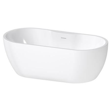 Freestanding Double Ended Luxury Bath & Integrated Waste - 1655mm(l) x 745mm(w) x 580mm(h)