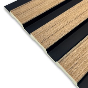 Natural Oak - Waterproof PVC Slatted Decorative Interior Wall Panels - 300mm (w) x 2600mm (h)