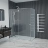 Charcoal - Waterproof PVC Slatted Decorative Interior Wall Panels - 300mm (w) x 2600mm (h)