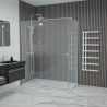 Grey Oak - Waterproof PVC Slatted Decorative Interior Wall Panels - 300mm (w) x 2600mm (h)