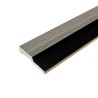 Grey Oak - Waterproof PVC Slatted Decorative Interior Wall Panels - 300mm (w) x 2600mm (h)