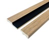 Natural Oak - Waterproof PVC Slatted Decorative Interior Wall Panels - 300mm (w) x 2600mm (h)