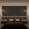 Charcoal - Waterproof PVC Slatted Decorative Interior Wall Panels - 300mm (w) x 2600mm (h)