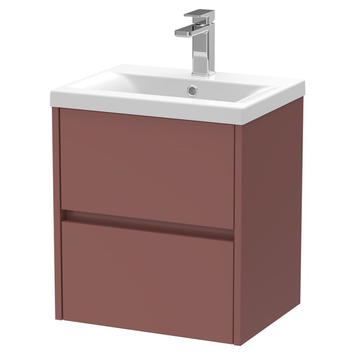 Havana 500mm Wall Hung Double Drawer Vanity Units