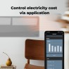 AENO Smart LED Wifi Grey Glass Infrared Reversible Panel Heater 700W