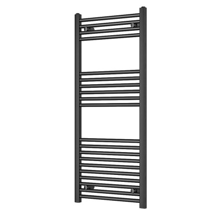 500mm  x 1200mm  Straight Gunmetal Heated Bathroom Towel Rail