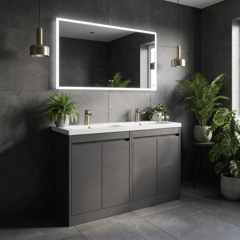 Havana 1200mm Freestanding Cupboard Vanity Units