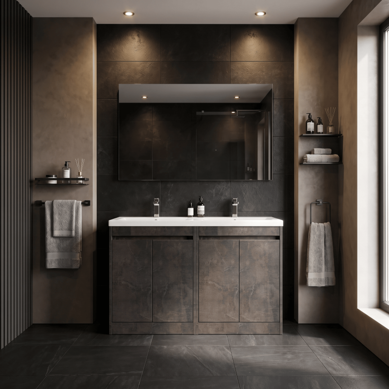 Havana 1200mm Freestanding Cupboard Vanity Units