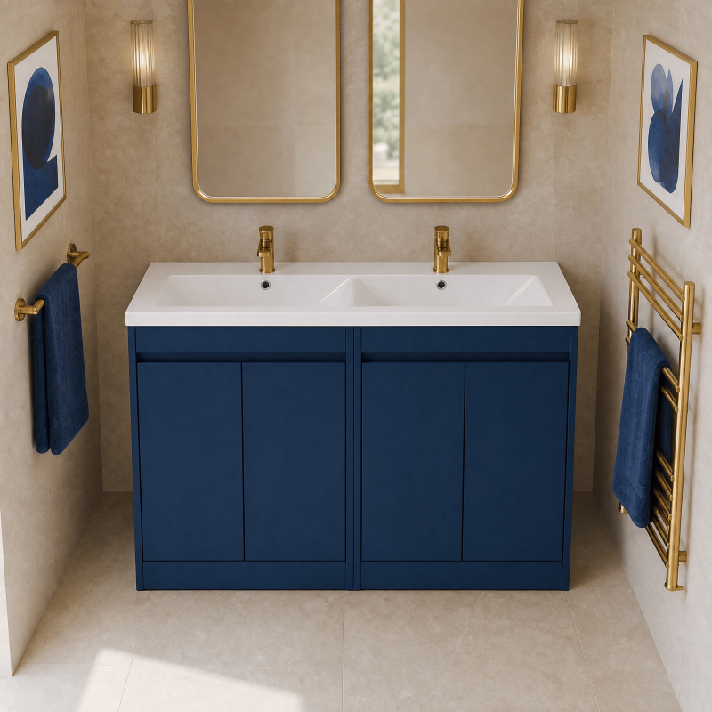 Havana 1200mm Freestanding Cupboard Vanity Units