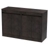 Havana 1200mm Freestanding Double Countertop Cupboard Vanity Units