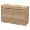 Havana 1200mm Freestanding Double Countertop Cupboard Vanity Units