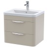 Parade 600mm Wall Hung Double Drawer Vanity Units