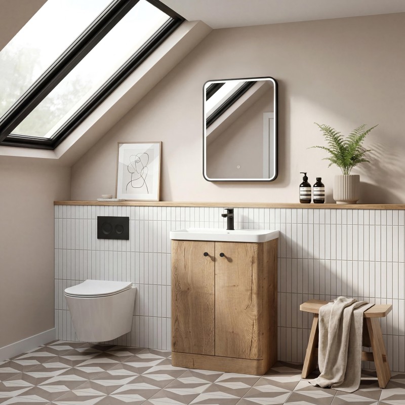 Core 600mm Freestanding Cupboard Vanity Units