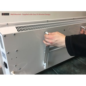 1000W "Nova Live R" White Electric Panel Heater - 500mm(w) x 400mm(h)