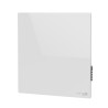 AENO 500W Smart LED Wifi White Glass Infrared Panel Heater - 500mm x 500mm