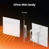 AENO Smart LED Wifi White Glass Infrared Reversible Panel Heater 500W