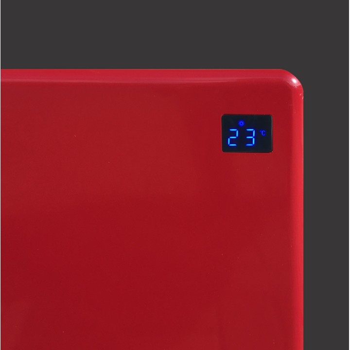 1500W "Nova Live R" Black Electric Panel Heater - 600mm(w) x 400mm(h)