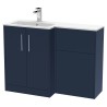 Juno 1100mm Freestanding Bathroom Combination Drawer Vanity Unit – Basin & WC Set