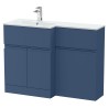 Urban 1100mm Freestanding Bathroom Combination Drawer Vanity Unit – Basin & WC Set