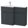 Urban 1100mm Freestanding Bathroom Combination Drawer Vanity Unit – Basin & WC Set