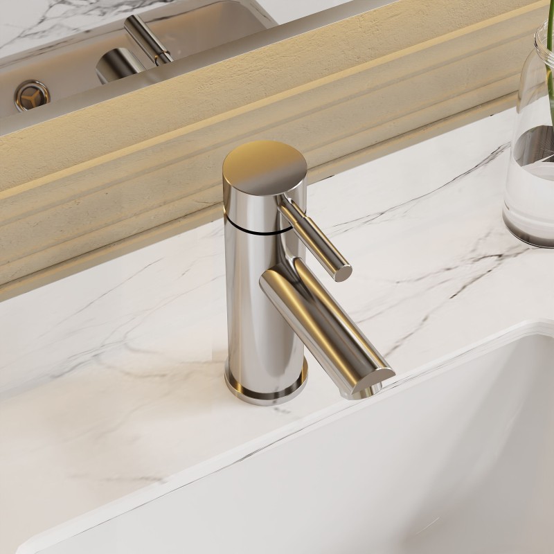 Series 2 Chrome Mono Basin Mixer Tap & Waste - Insitu