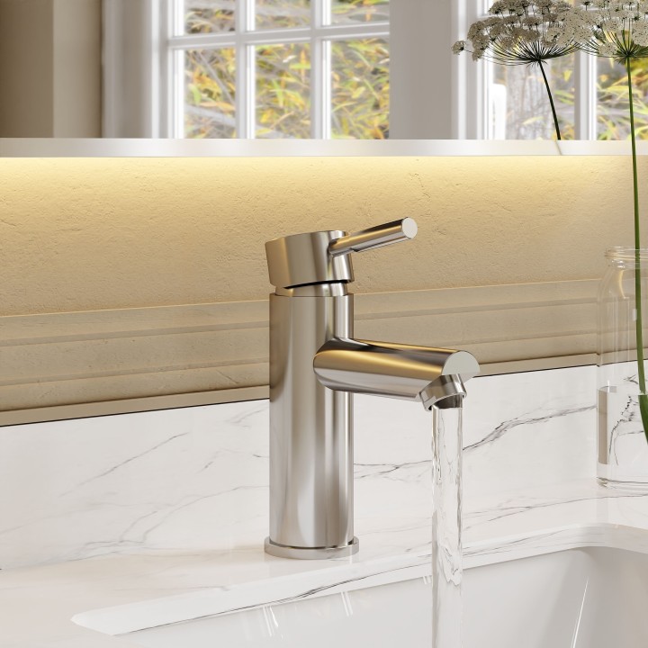 Series 2 Chrome Mono Basin Mixer Tap & Waste - Insitu