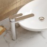 Arvan Chrome High-Rise Mono Basin Mixer Tap - Insitu