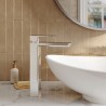 Windon Chrome High-Rise Mono Basin Mixer Tap - Insitu
