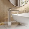 Windon Chrome High-Rise Mono Basin Mixer Tap - Insitu