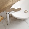 Binsey Chrome High-Rise Mono Basin Mixer Tap - Insitu