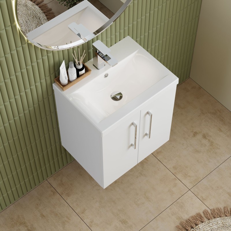 Arno 500mm Wall Hung Cupboard Vanity Units