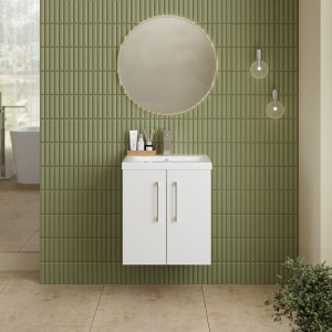 Arno 500mm Wall Hung Cupboard Vanity Units