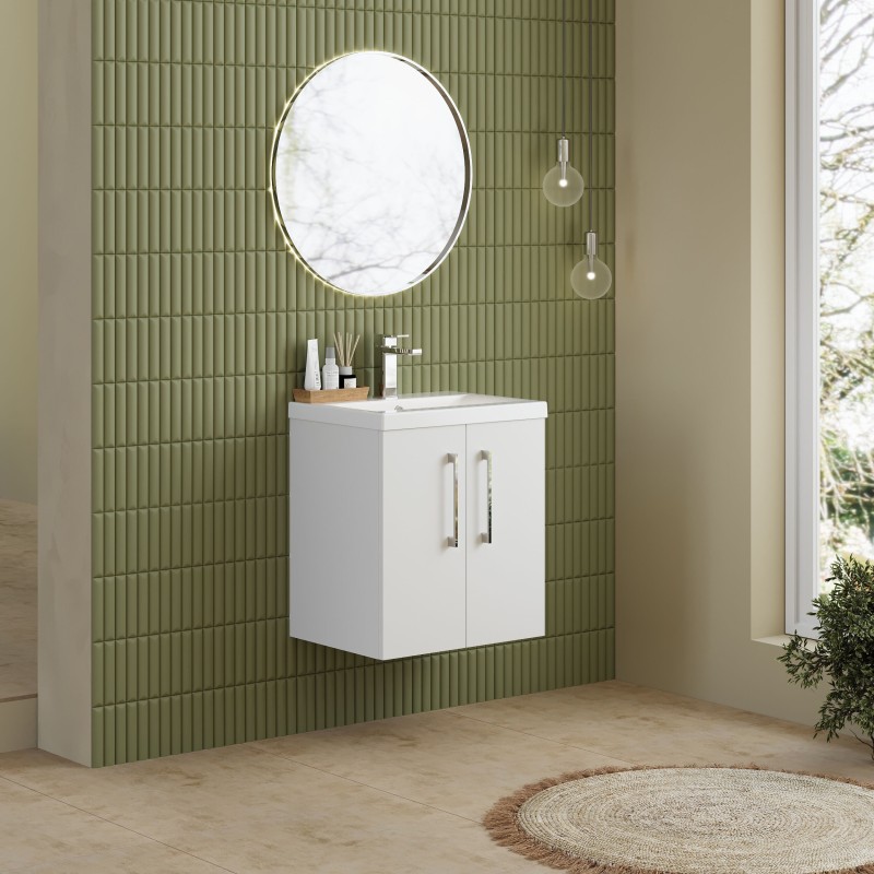 Arno 500mm Wall Hung Cupboard Vanity Units