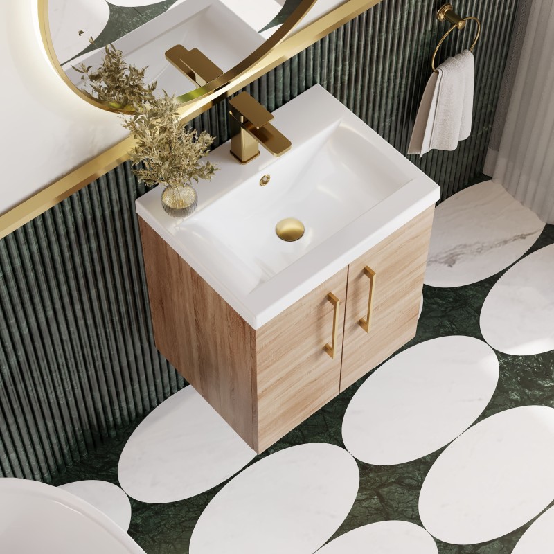 Arno 500mm Wall Hung Cupboard Vanity Units