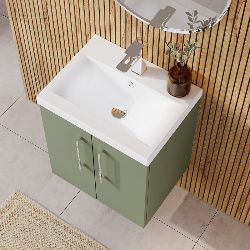 Arno 500mm Wall Hung Cupboard Vanity Units