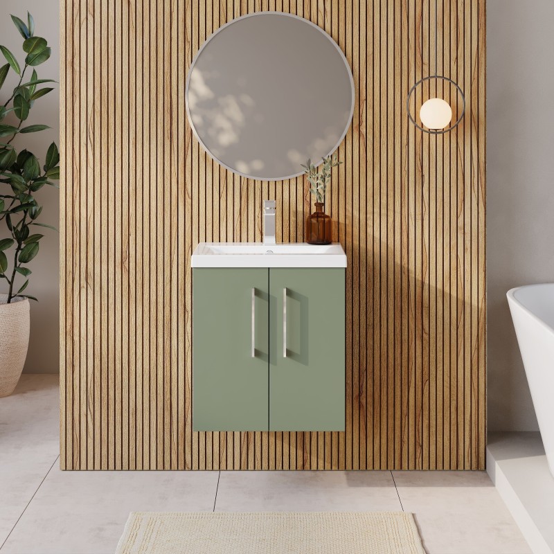 Arno 500mm Wall Hung Cupboard Vanity Units