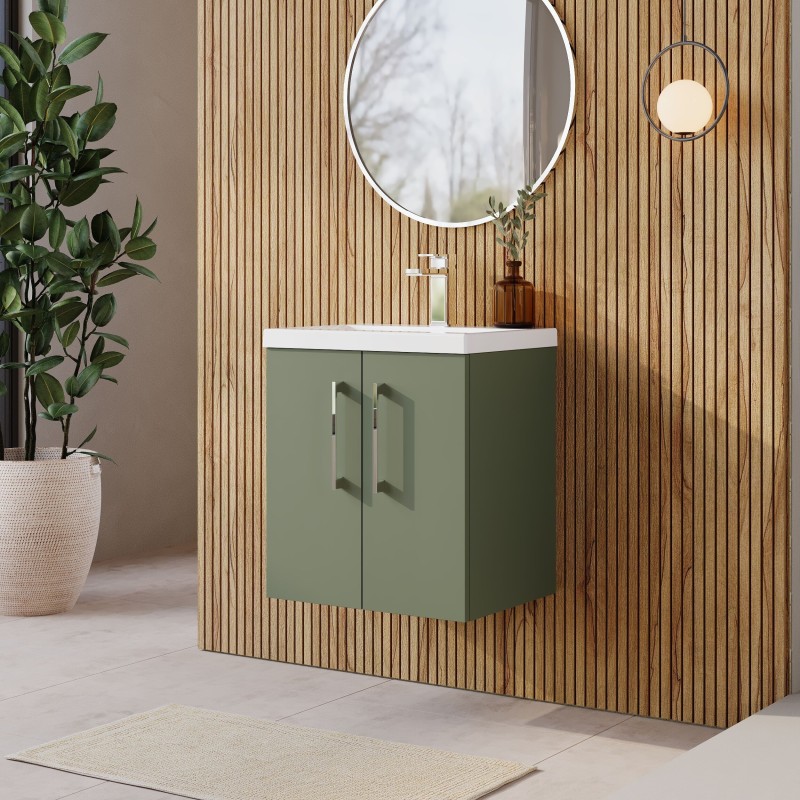 Arno 500mm Wall Hung Cupboard Vanity Units
