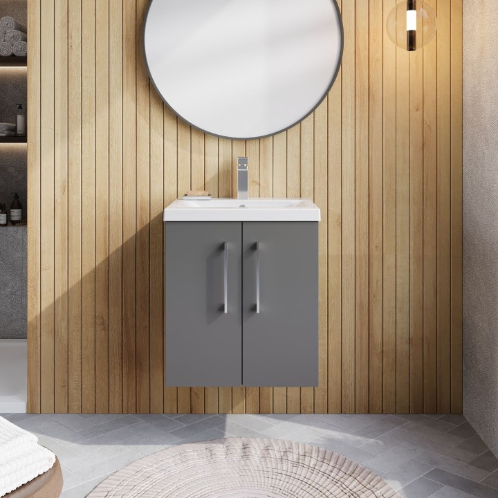 Arno 500mm Wall Hung Cupboard Vanity Units
