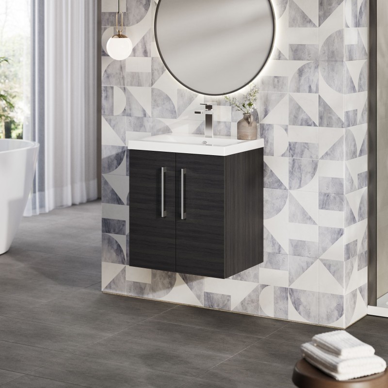 Arno 500mm Wall Hung Cupboard Vanity Units