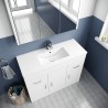 Eden 1000mm Freestanding Vanity Units - Insitu
