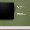 TCP Smart WiFi Black Glass Panel Heater 2000W, Alexa Compatible, Open Window Detector, Wall Mounted & Freestanding