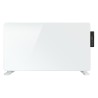 TCP Smart WiFi White Glass Panel Heater 2000W, Alexa Compatible, Open Window Detector, Wall Mounted & Freestanding Heater