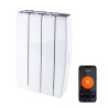 TCP Smart WIFI White Ceramic Electric Panel Radiators - 700W to 2000W