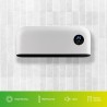 2000W TCP White Wall Mounted Heater with Energy Monitoring