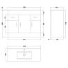 Eden 1000mm Freestanding Vanity Units