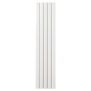 Ultraheat Bombe White Vertical Designer Aluminium Radiators (10 Sizes)