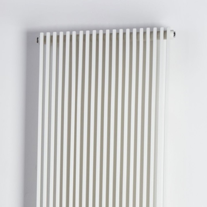 Ultraheat Tilbrook White Vertical Designer Radiators - closeup