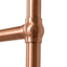500mm(w) x 750mm(h) Harley Copper Traditional Electric Radiator